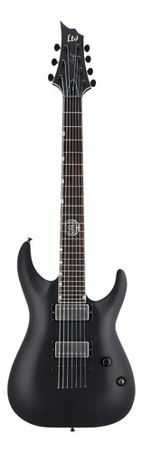 ESP LTD AJ-7 Guitarra Eléctrica Andy James 7 Cuerdas Emg Color Negro
