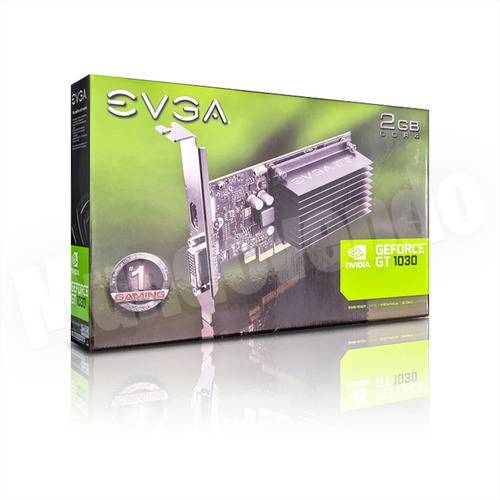 Imagen 2 de 4 de Tarjeta De Video Evga Geforce Gt 1030 Ddr4 2gb Sddr4