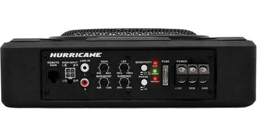 Imagem 6 de 7 de Caixa Amplificada Hurricane Ps8d Slim Selada 8 200w Rms