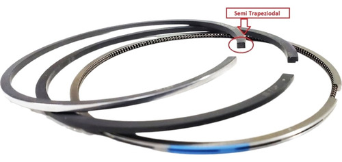 Anéis De Segmento 0,50 P/ Jumpy Expert 1.6 8v Diesel