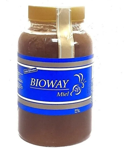 Miel De Abejas 100% Pura Bioway 950 Gr Kosher Liquida