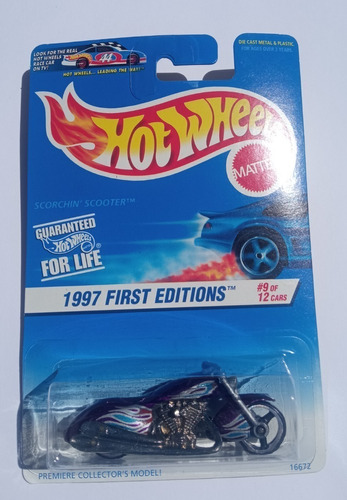 Hot Wheels Scorchin Scooter Primera Edicion 1997