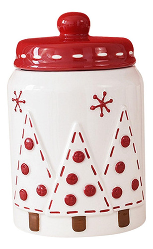 Recipiente De Cerámica Para, Bote 11 Cm X 10,8 Cm X 16,6 Cm