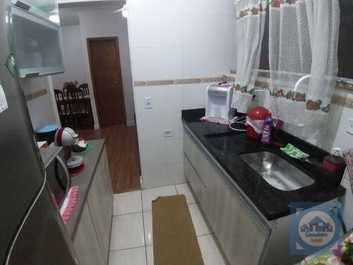 Apartamento Com 1 Dormitório À Venda, 38 M² Por R$ 181.000,00 - Parque São Vicente - São Vicente/sp - Ap5786