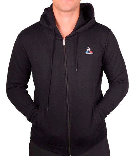 Campera Le Coq Sportif Lifestyle Hombre Essential Negro Blw