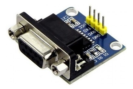 Módulo Conversor Serial Ttl Rs232 Max3232 Max232 Db9 Hembra