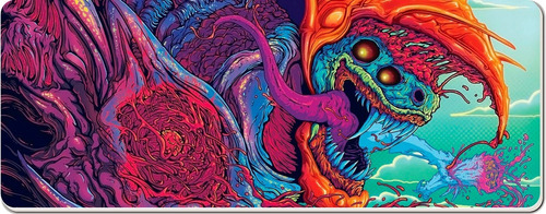 Mousepad Hyper Beast  Xxl 80x30 Cm Gammer Cs Go L3: