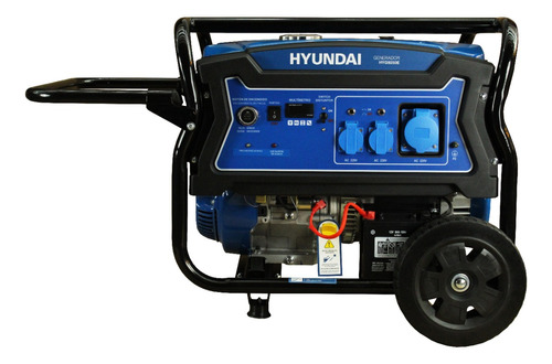 Generador Hyundai Gasolina 6/6,5 Kw Partida Eléctrica 220v