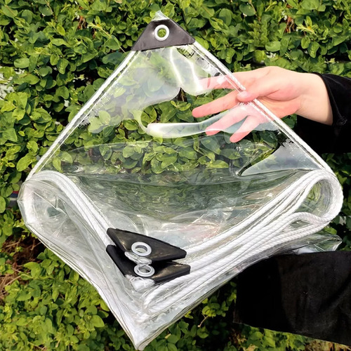 Cortina De Lluvia Al Aire Libre De Pvc Transparente 2*3m