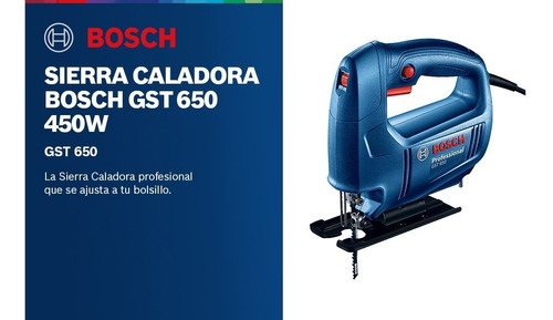 Sierra Caladora Bosch Gst 650 450w 110v