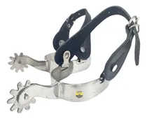 Comprar Espora Quarto De Milha Inox + Correia Brinde! Menor Preço