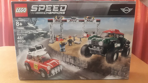 Lego Speed Champions 75894 - 1967 Mini Cooper (481 Piezas)