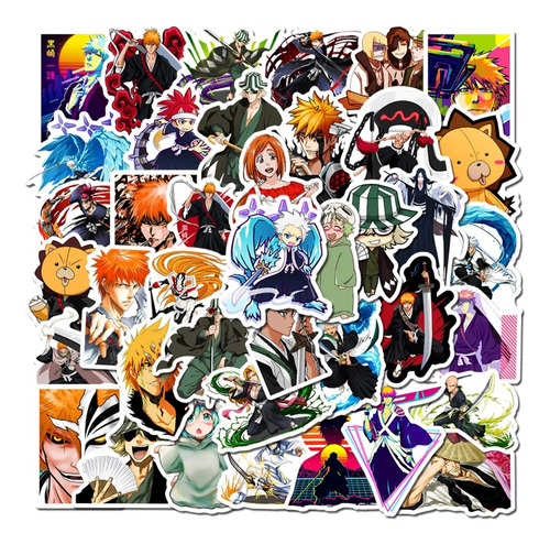 Pegatinas De Dibujos Animados De Anime Japonés 30/10/50 Uds