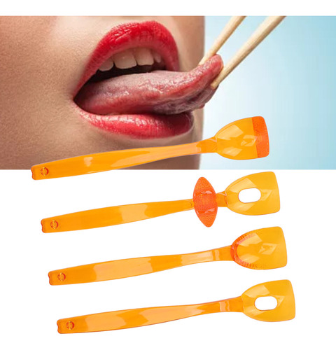 Entrenador Muscular Para Labios Y Lengua, 4 Unidades