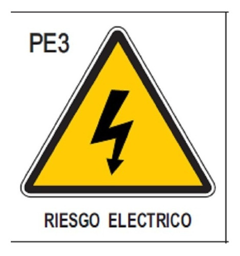 Señalización   22*25 Cm Riesgo Eléctrico