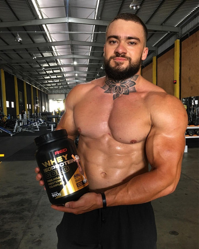 Imagem 6 de 6 de Gold Whey Isoprotein 900g + Brutal Creatine 150g Red Series
