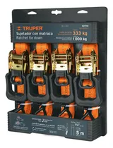 Comprar Juego De 4 Sujetadores Con Matraca Carga Máxima 1000 Kg