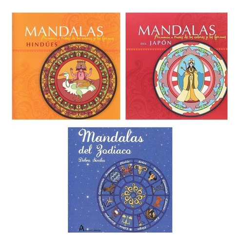 Libro Para Pintar Colorear Mandalas Hindu Zodiaco Japon