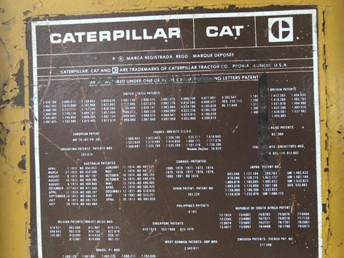 Imagen 11 de 13 de Motoniveladora Caterpillar 14g. Excelente