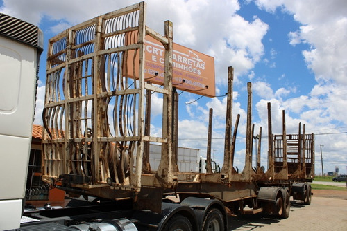 Carreta Bitrem Florestal - Transtora C