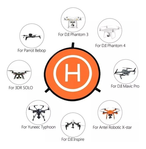 Imagen 5 de 6 de Dji Drone Landing Pad Grande 75cm - Dji Y Otros