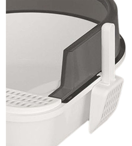 Caja De Arena Para Gatos Bandeja De Arena Para Gatos Negro L
