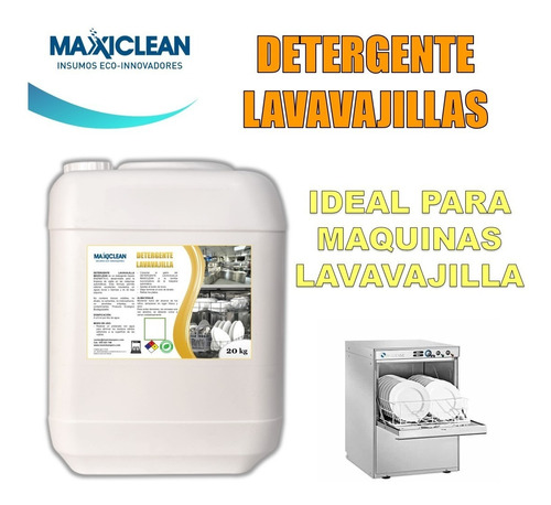 Detergente Liquido Lavavajillas  20 Kg