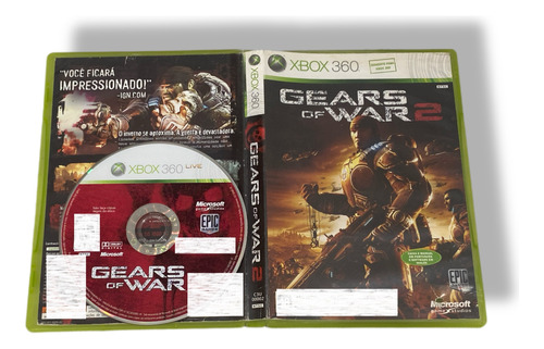 Gears Of War 2 Xbox 360 Pronta Entrega!