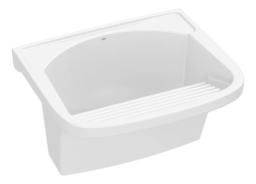 Tanque De Louça Branco G 38 Litros 59x20cm - Celite Acabamento Brilhante