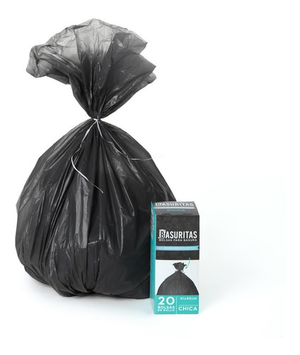 Imagen 6 de 7 de Pack 40 Bolsas De Basura Chicas Y 28 Grandes Basuritas, 2x2