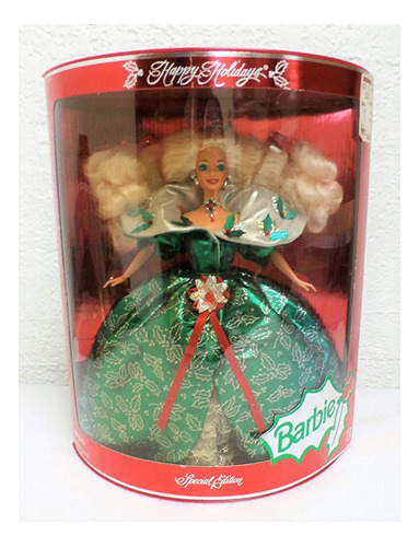 Barbie - Happy Holidays Special Edition Doll (1995)¡la Muñ