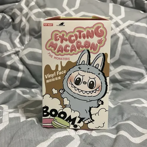Labubu Pop Mart Exciting Macaron Chestnut Cocoa Original