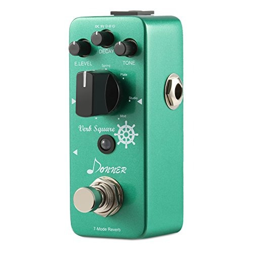 Donner Reverb Digital Pedal De Efecto Para Guitarra Verbo Cu