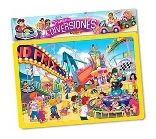 Puzzle Gigante Parque De Diversiones Duravit Rompecabezas