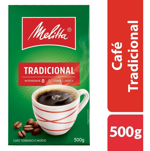 Café Torrado E Moído Melitta A Vácuo - 500g