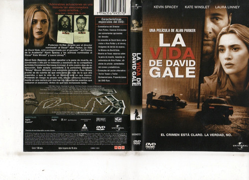 La Vida De David Gale (2003) - Dvd Original - Mcbmi