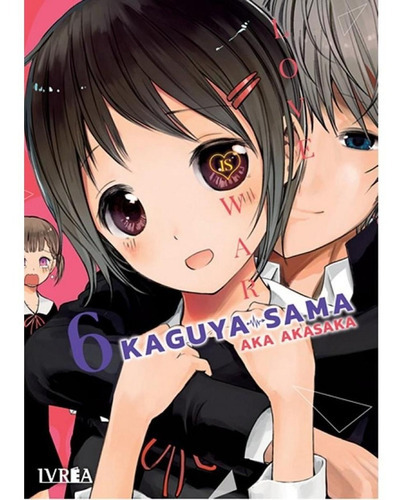 Kaguya-sama: Love Is War No. 6: Kaguya-sama: Love Is War No. 6, De Aka Akasaka. Serie Kaguya-sama: Love Is War, Vol. 6. Editorial Ivrea -comics-, Tapa Blanda, Edición 1 En Español, 2021