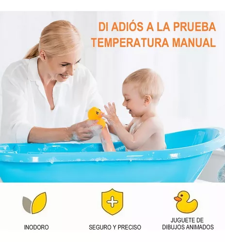 Termómetro de baño Bañera de bebé Termómetro de agua Termómetro de bañera  Termómetro de baño de bebé Termómetro de agua de bañera de bebé con forma  de
