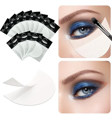 Tailaimei 120 Protectores De Sombra De Ojos, Plantilla