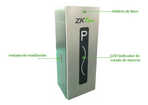 Barrera Vehicular Zk Teco Doble Direccion Izquierda-derecha