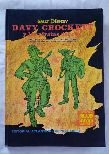Walt Disney Davy Crockett Y Los Piratas Del Río 1973 Infanti