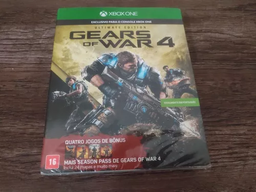 Gears of War 4 [ Ultimate Edition STEELBOOK ] (XBOX ONE) NEW