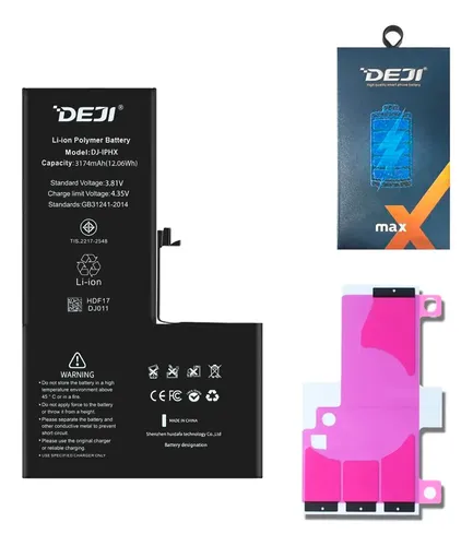 E-yiiviil Batterie Remplacement 3174mAh Pour IPhone XS Max (A1921 A2014 A2101 A2103) + Outils – 616-00507