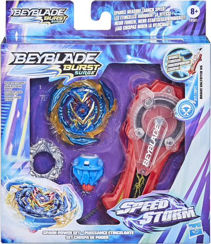 Beyblade Burst Surge Speedstorm Spark Power Set - Battle ...