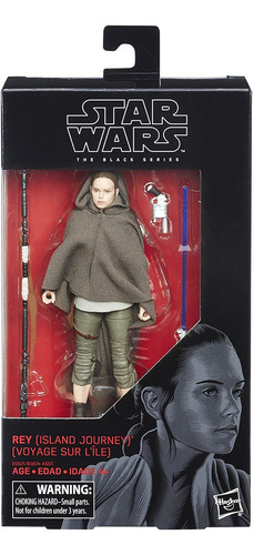 Star Wars The Black Series Rey Island Journey The Last Jedi (Usado)