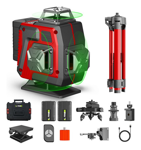 Nivel Láser Vertical Líneas Horizon 4d 16 Líneas Con Trípode