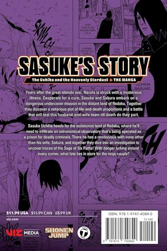 Naruto: A História De Sasuke O Uchiha E A Poeira Estelar Celestial: