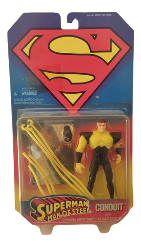 Conduit  Superman Man Of Steel Kenner Vintage