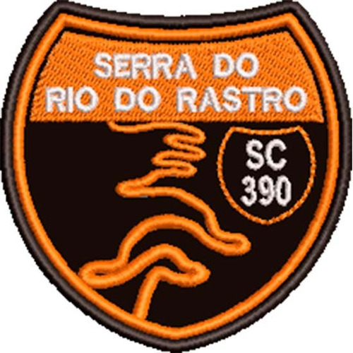Patch Bordado Serra Do Rio Do Rastro 7x7 Cm Cód.1726