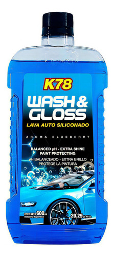 Lava Autos Siliconado K78 600ml (aroma Blueberry)